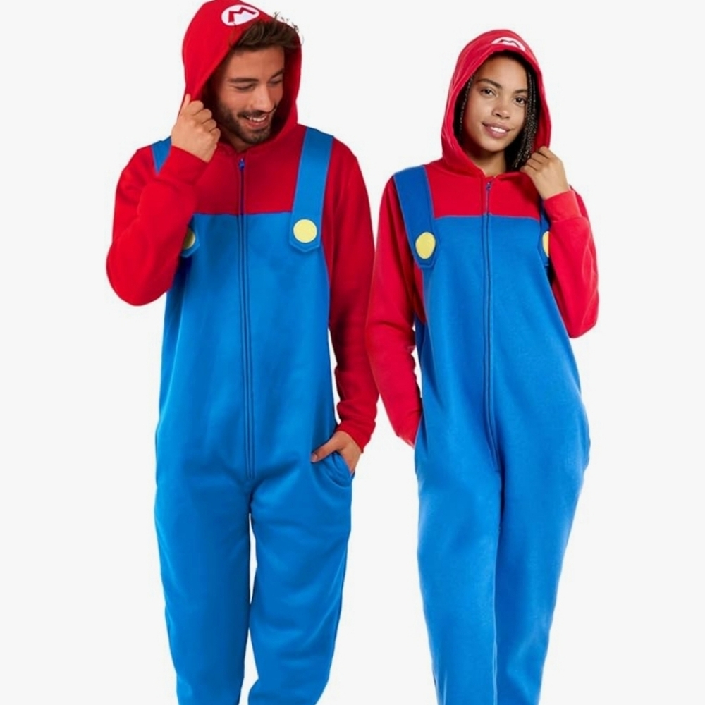 Opposuits Mario Nintendo Unisex Onesie